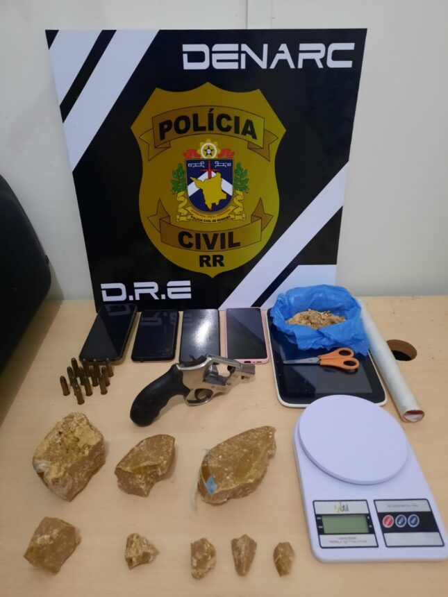 Polícia Civil prende dois homens com drogas e armas no Centenário