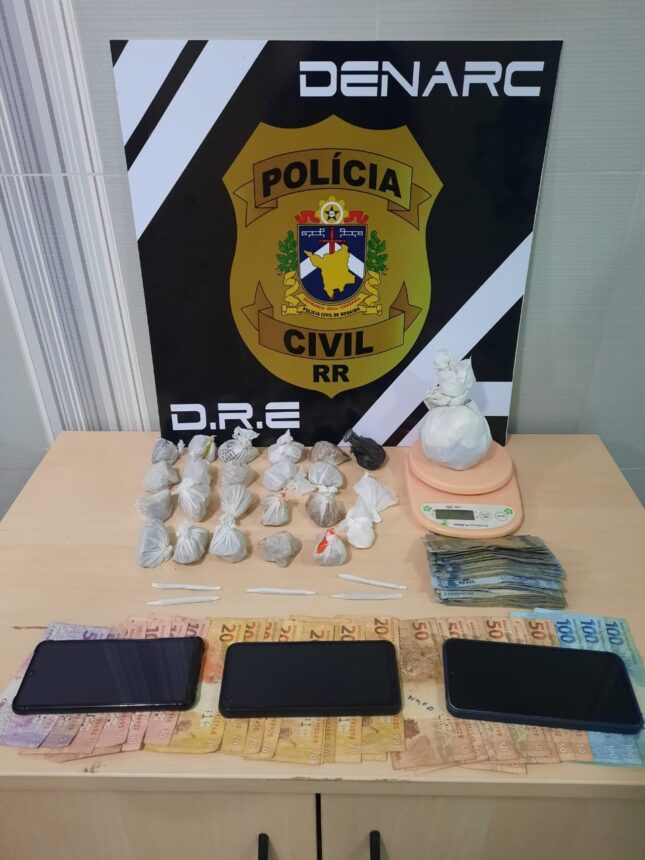 Dupla é detida no Cinturão Verde por envolvimento com o trafico de drogas