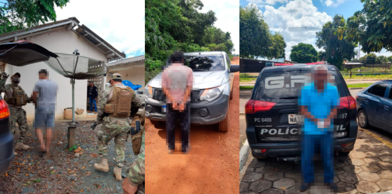 Suspeitos de estupro são presos em operação da Polícia Civil de Roraima