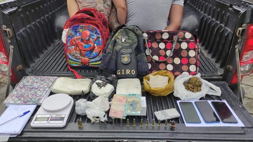 GIRO prende jovens suspeitos de tráfico de drogas no Alvorada