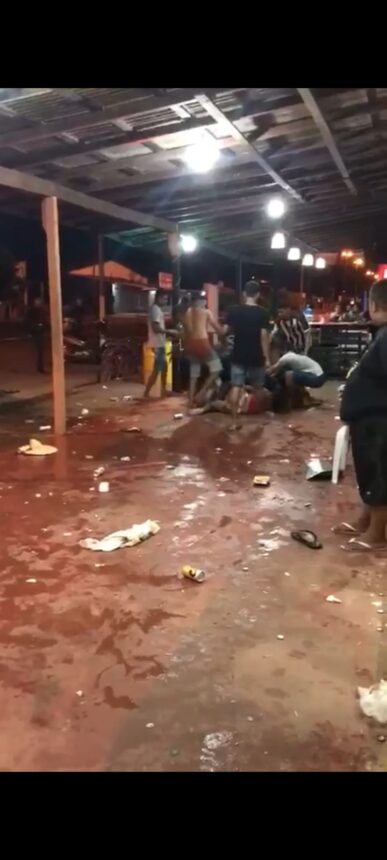 Vídeos registram briga generalizada em Caracaraí