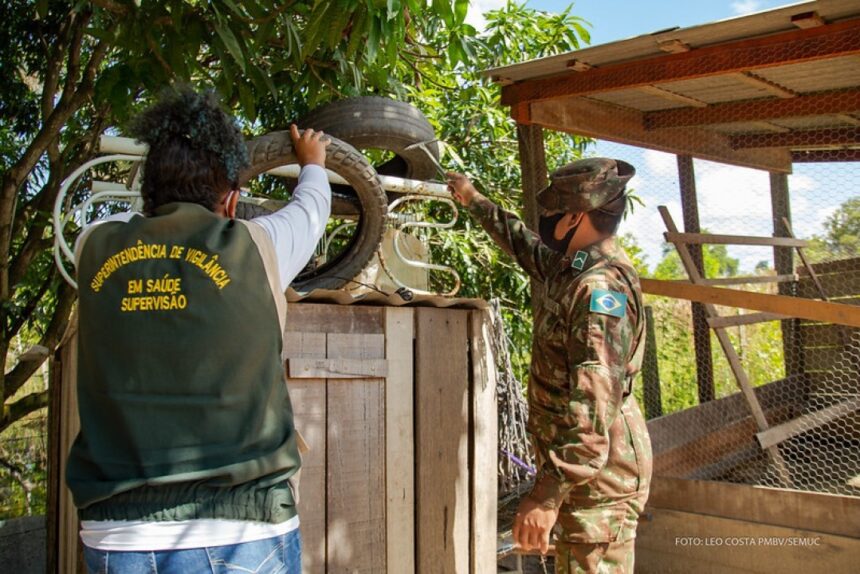 Ação de combate ao Aedes aegypti visita mais de 2 mil casas no bairro Operário