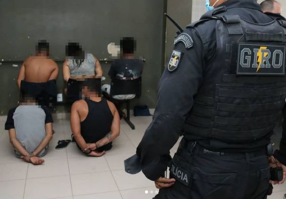 Policial de folga detém trio suspeito de tráfico de drogas em Boa Vista