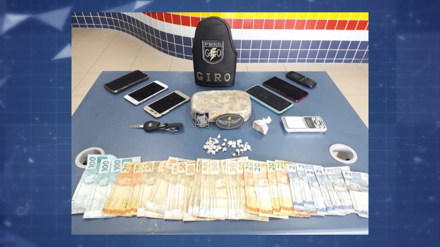 Giro prende suspeitos de tráfico de drogas no Cidade Satélite