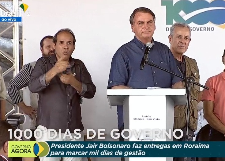 Bolsonaro anuncia retomada da construção do Linhão de Tucuruí