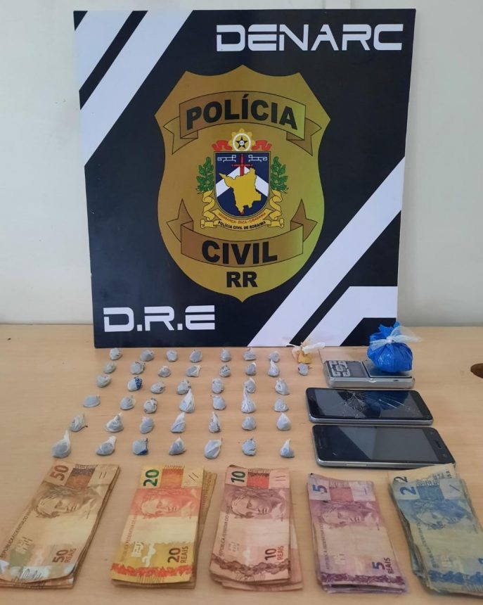 Trio é preso por tráfico de drogas no bairro Mecejana