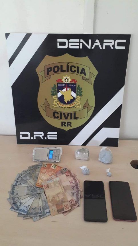 Suspeito de integrar facção criminosa é preso por tráfico de drogas