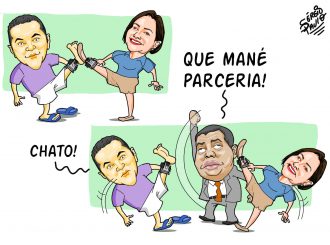 Com tornozeleira na Comissão de Ética?