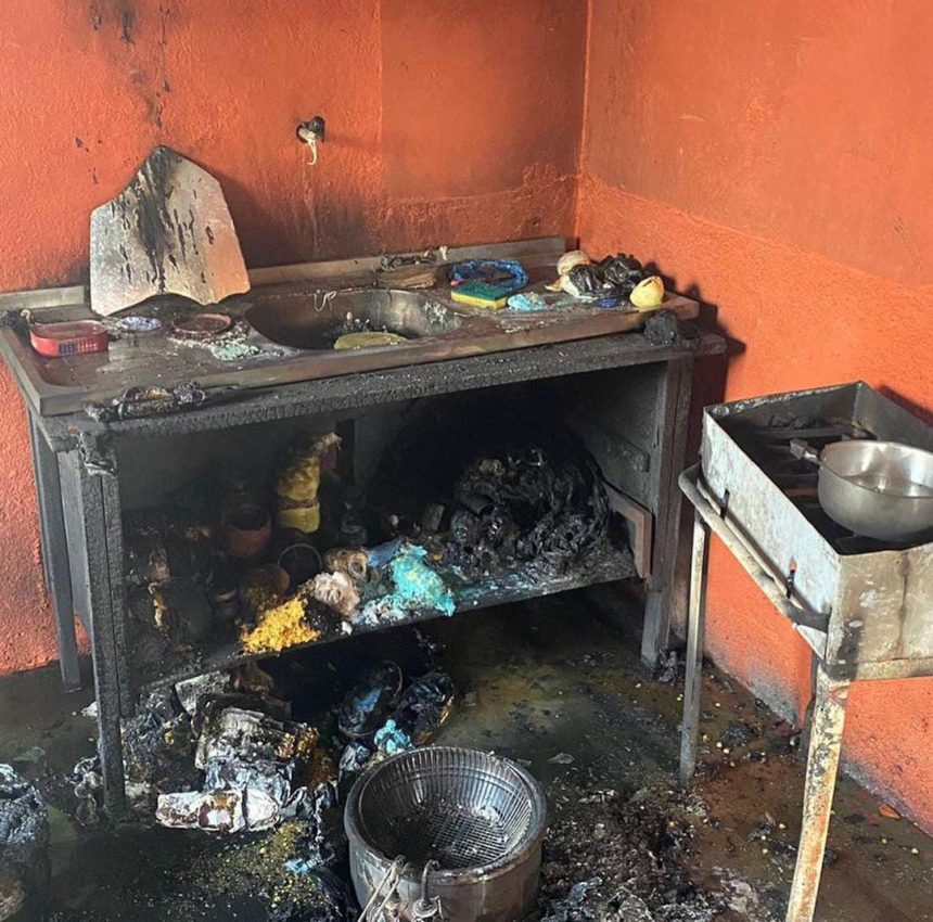 Vazamento de gás de cozinha causa incêndio em casa de Rorainópolis