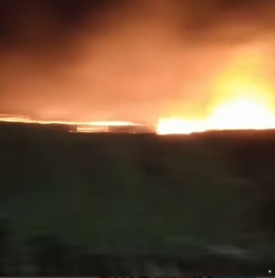 Incêndio atinge área de lavrado, na zona Oeste de Boa Vista