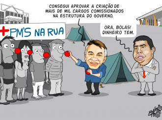 Dinheiro para comissionados tem…