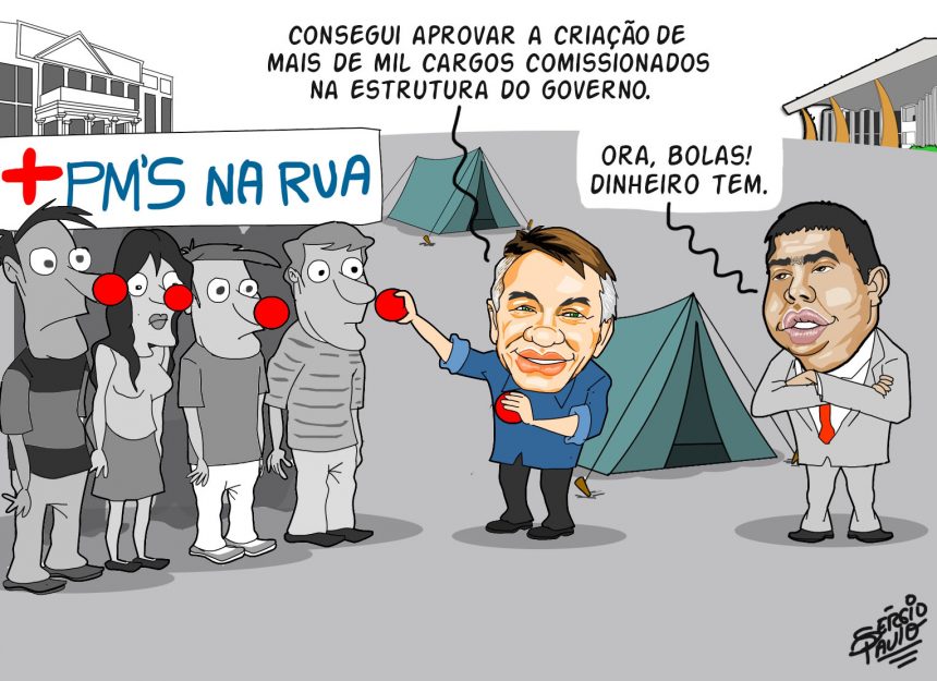 Dinheiro para comissionados tem…