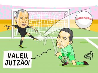 Cancelou a audiência