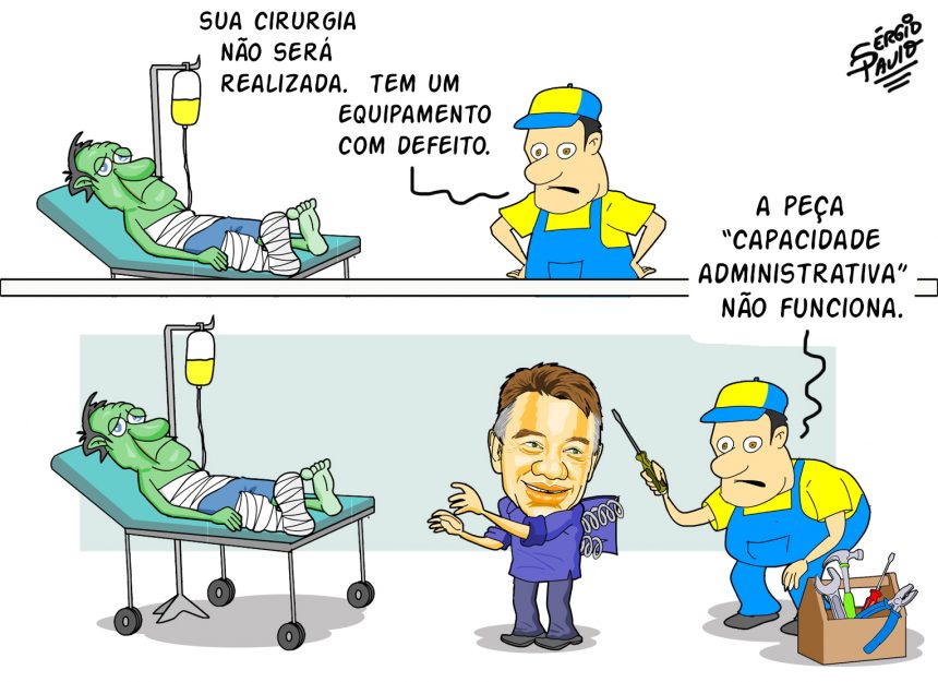 Falta gestão…