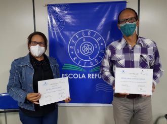 ONG promoveu curso de português para migrantes