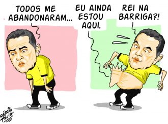 Rei na barriga…