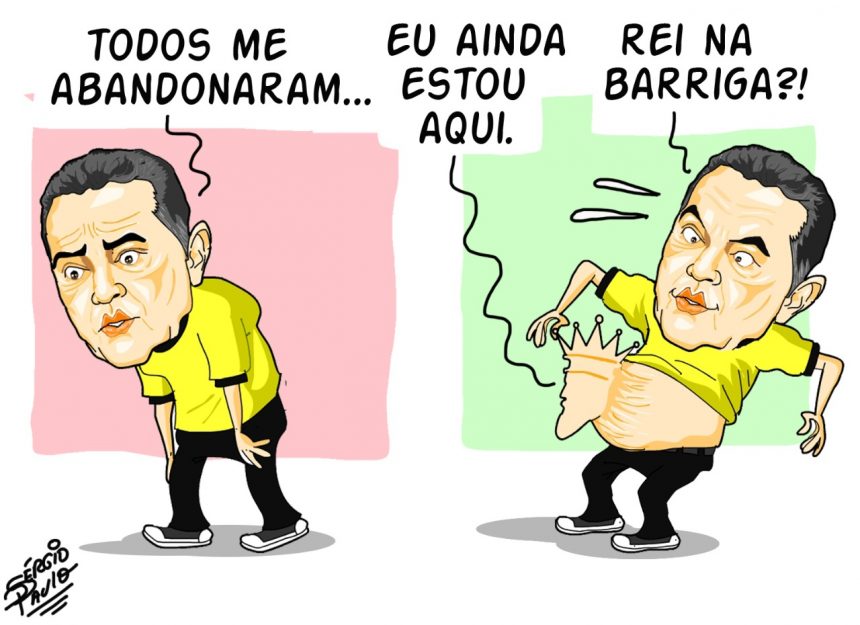 Rei na barriga…