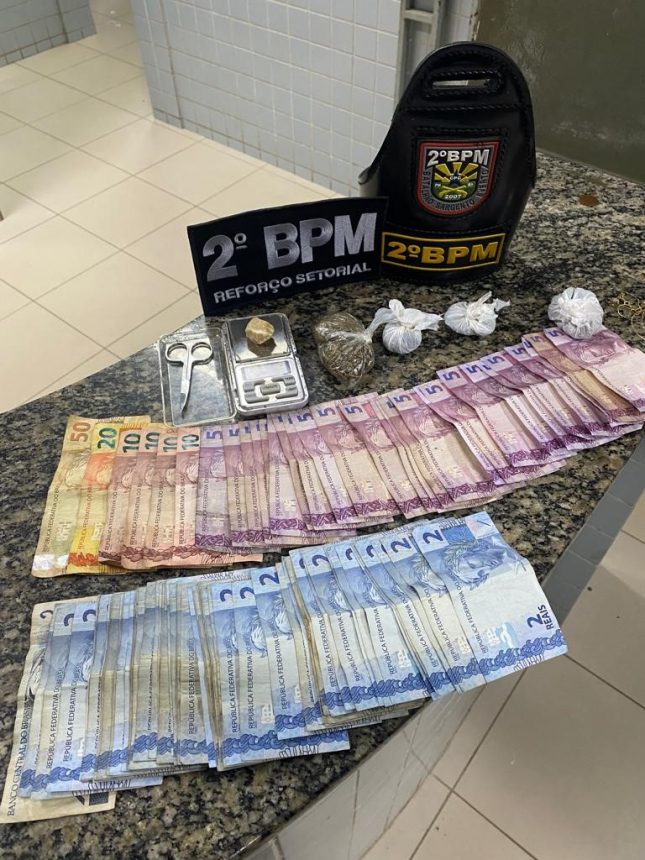 PM prende homem com drogas no Vila Jardim, zona Oeste de Boa Vista