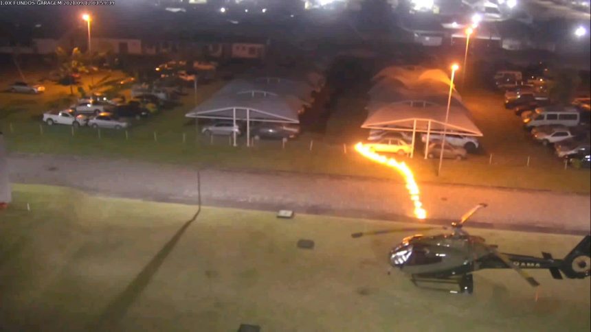 Suspeitos de invadir sede da PF para incendiar helicóptero do Ibama são alvos de operação