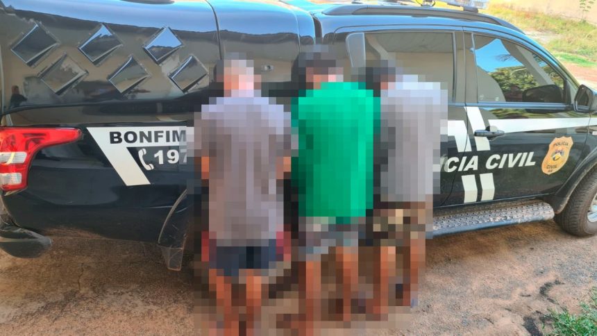 Polícia Civil (PCRR) esclarece três homicídios e desbarata organização criminosa em Bonfim