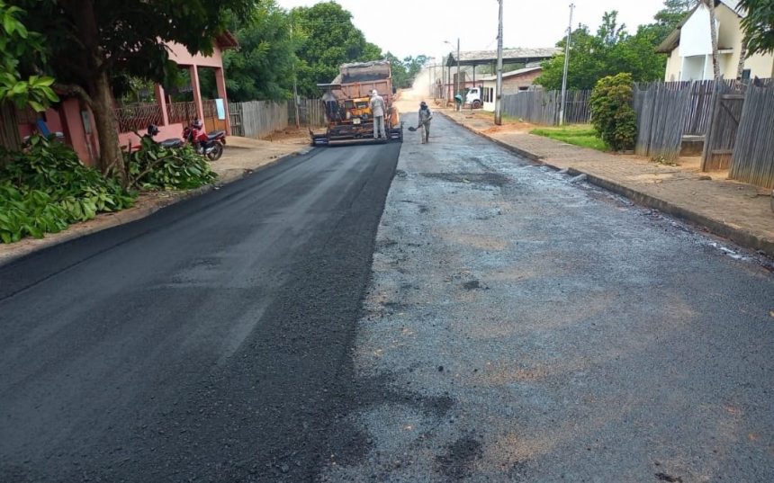 Em São Luiz, Vila Moderna tem asfalto recuperado em oito ruas