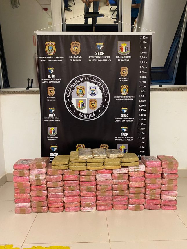 Força-tarefa prende sete pessoas e encontra depósito de drogas com mais de 50kg de skank em Alto Alegre