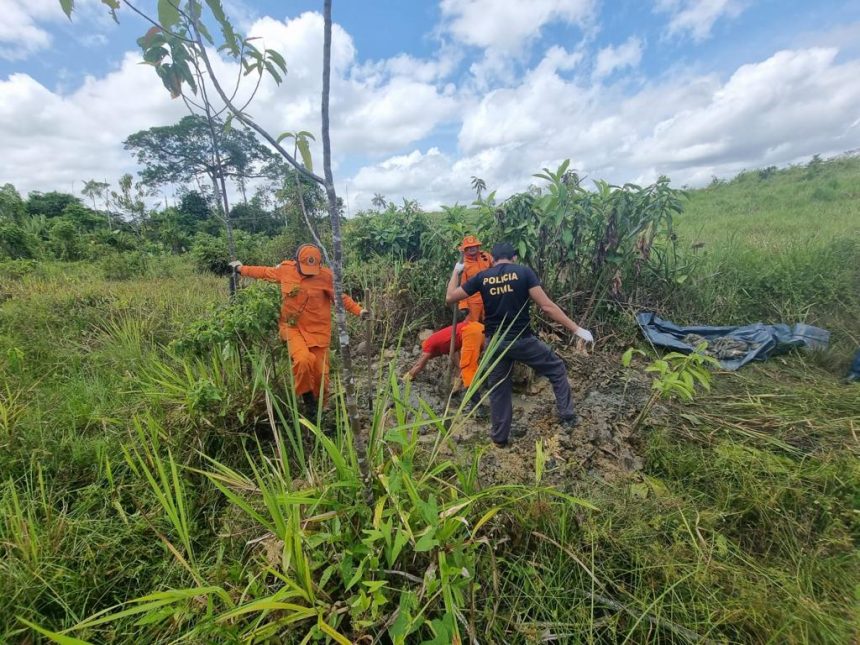 Ossada humana é encontrada em área de matagal em Alto Alegre