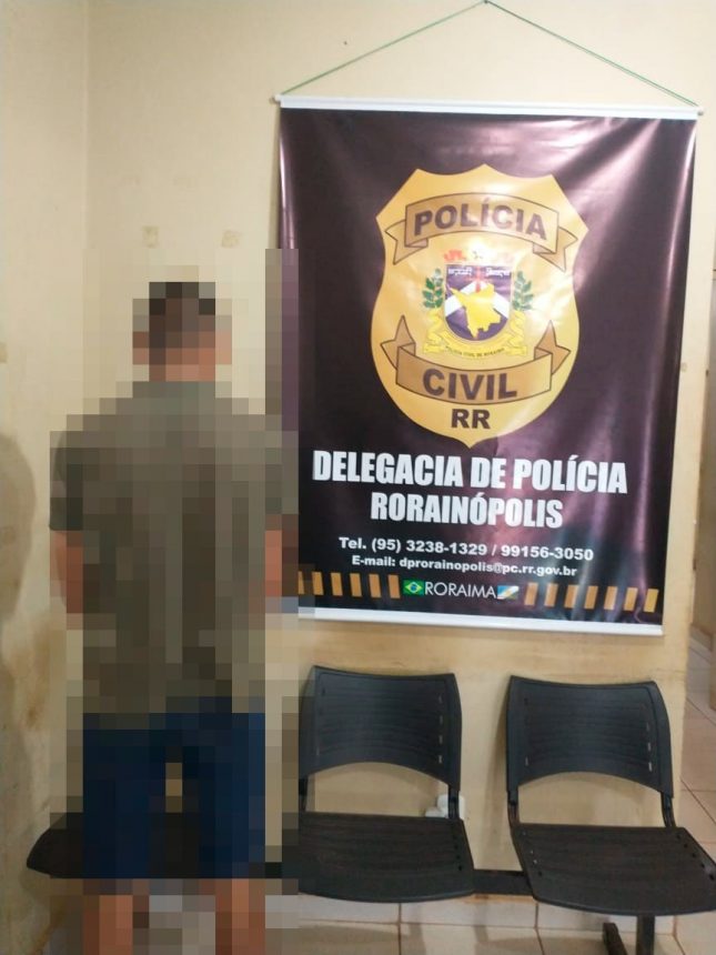 Jovem é preso por fazer parte de facção criminosa em Rorainópolis, Sul de RR