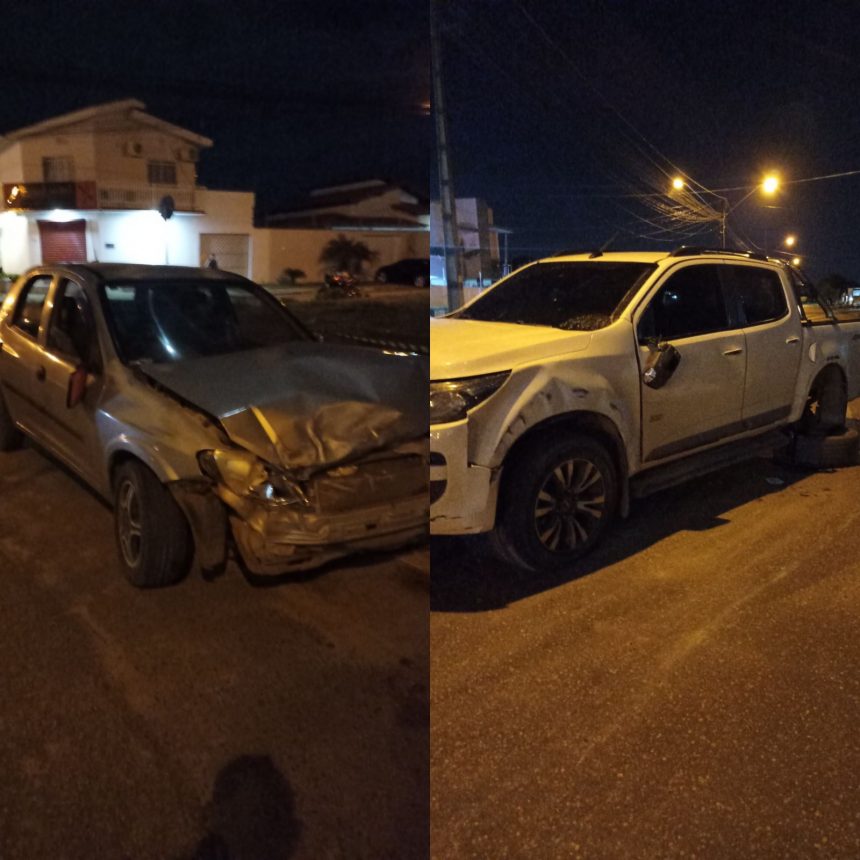 Motorista bêbado causa acidente, caminhonete tomba e quatro pessoas ficam presas em veículo em Boa Vista