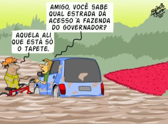 Estrada de qualidade só lá…
