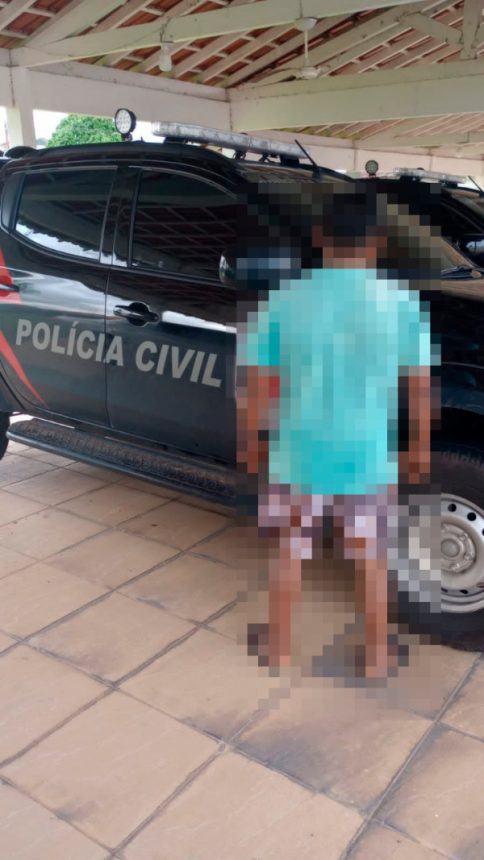 Policiais Civis prendem agricultor por atentado violento ao pudor