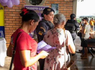 TJRR e Guarda Municipal promoveram campanha Agosto Lilás