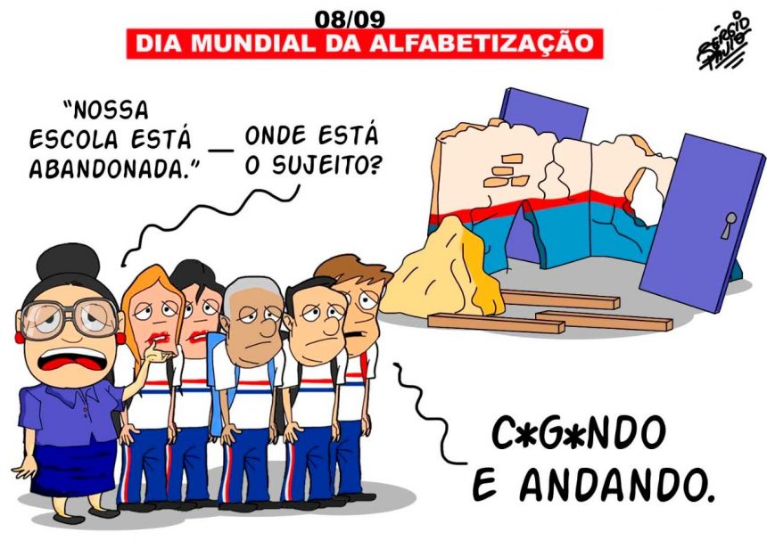 Sem educação…