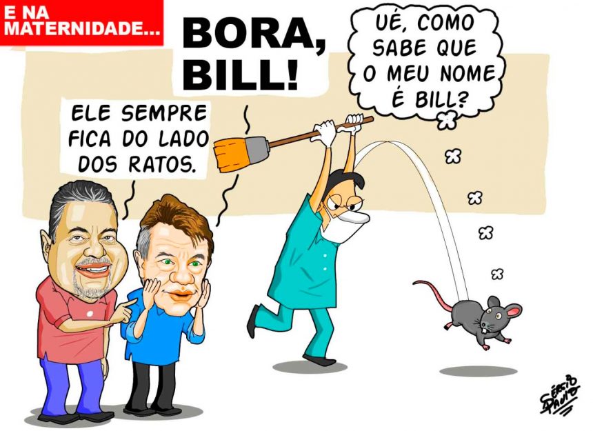 Rato na maternidade