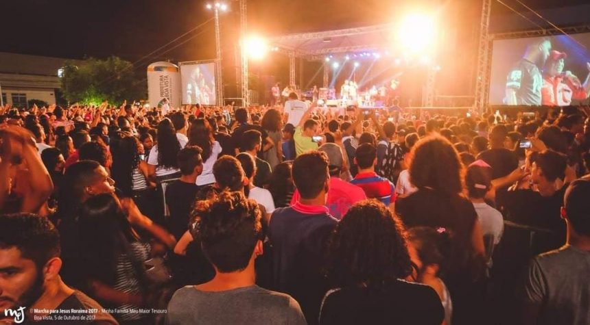 Marcha para Jesus ocorre neste sábado (10) em Boa Vista