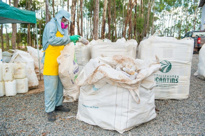 Prefeitura disponibiliza pontos para recolhimento de embalagens vazias de defensivos agrícolas