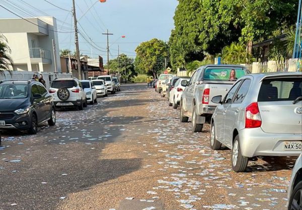 Deixaram a cidade suja