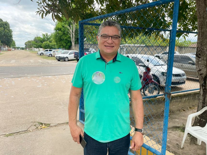 Rudson Leite vota na zona Leste de Boa Vista