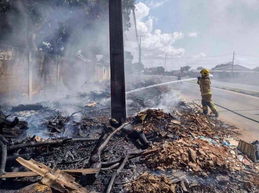 Número de incêndios na rede elétrica triplica em RR