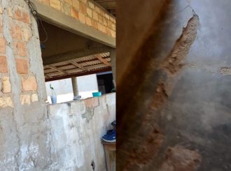 Ainda não entregou reforma de parede de beneficiada no Morar Melhor