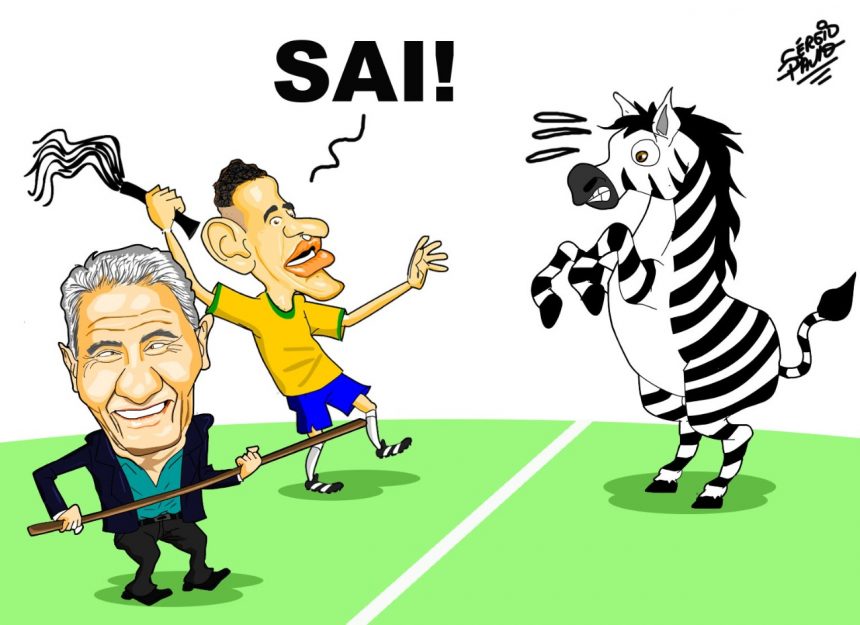 Sem zebra hoje!