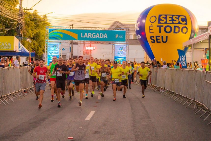 Circuito Sesc de Corridas arrecada mais de 2,6 mil Kg de alimentos para o programa Mesa Brasil