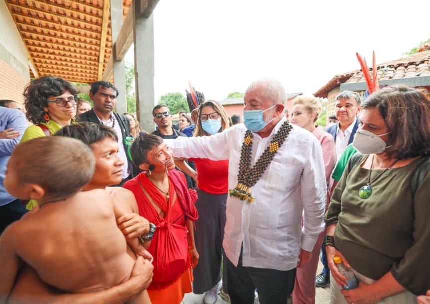 Lula participa da 52ª Assembleia Geral do Povos Indígenas, em Roraima