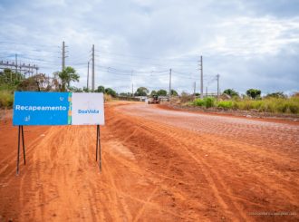 Iniciou trabalhos de infraestrutura em trecho que interliga Araceli e Centenário