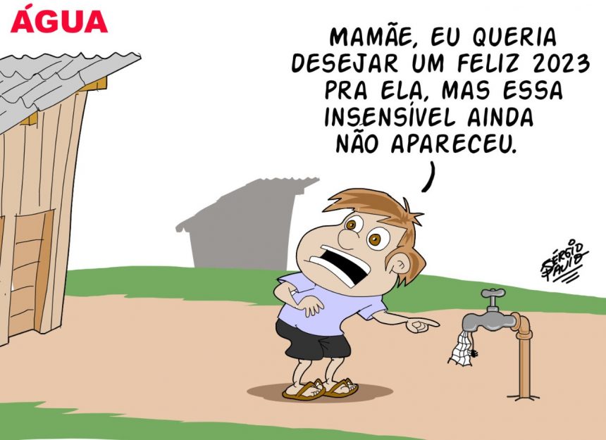 E continua sem água…