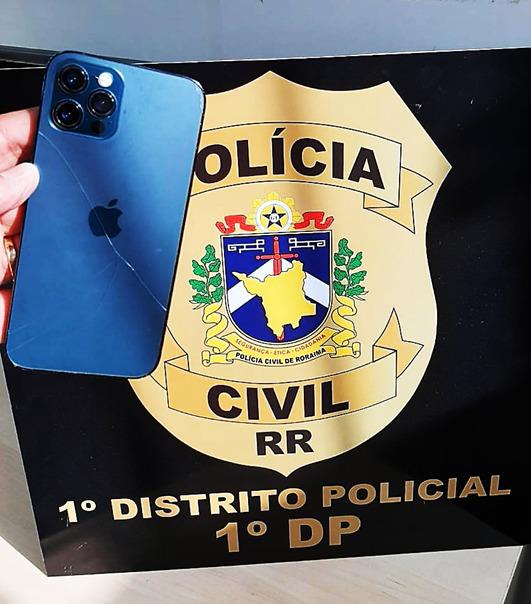 Polícia localiza celular extraviado no bairro Caçari