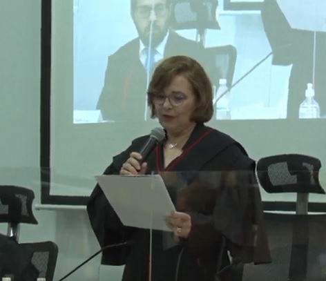 Elaine Cristina Bianchi toma posse como presidente do TRE-RR