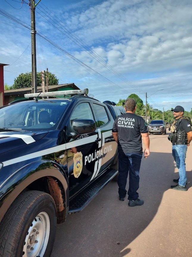 Polícia Civil prende acusado de estelionato, extorsão e tráfico de drogas em Boa Vista