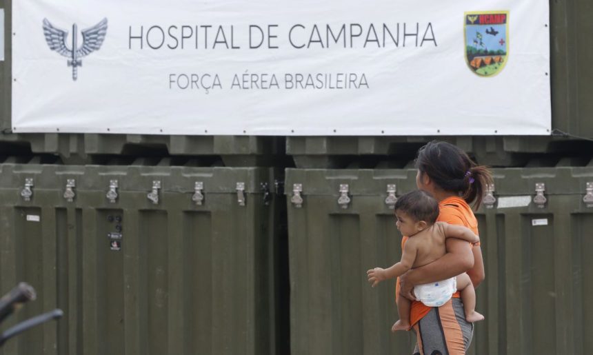 Hospital de campanha já realizou mais de 300 atendimentos aos Yanomami