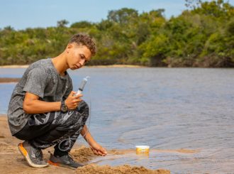 Dia Mundial da Água: jovens do Projeto Crescer visitam balneário de Boa Vista e aprendem sobre biodiversidade